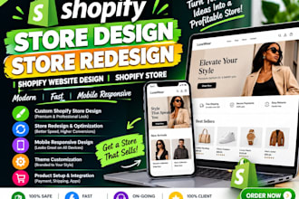 shopify store design shopify store redesign shopify website design shopify store