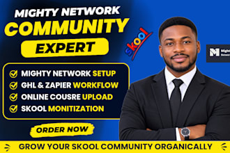 setup mighty networks online course community mighty network membership website