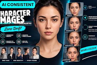 create consistent anime character design