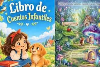 do ilustración infantil, cuento para niños, y portada de libro