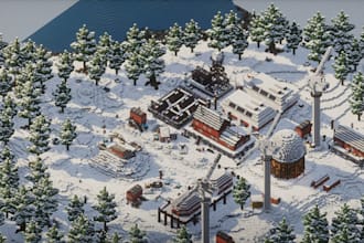build for you spawn, lobby, maps, or structures for your minecraft server