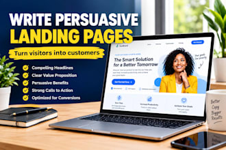 write persuasive landing page and sales page copy