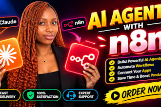 build n8n workflows, n8n ai agent, n8n automation claude code ai agent claude ai