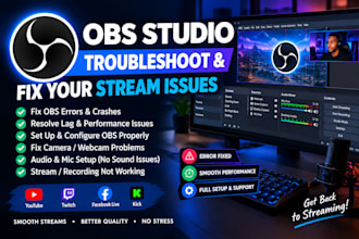 troubleshoot obs studio and fix your stream issues