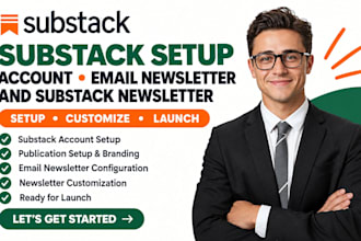 do substack setup, substack account, email newsletter and substack newsletter