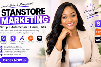 do stanstore marketing stan store automation stan store flows esty shop whop ads