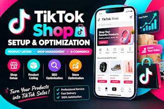 set up and optimize your tiktok shop