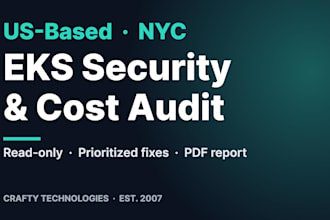 audit your AWS eks kubernetes cluster security and cost as a US based engineer