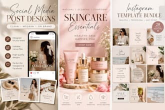 design modern canva instagram posts and templates