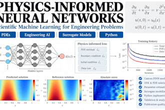 develop physics informed neural networks