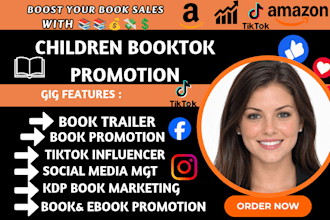 booktok promotion book marketing christian children book author book sale