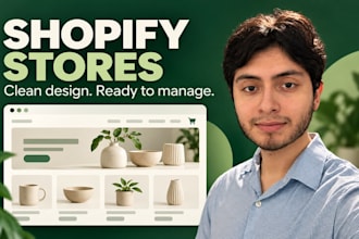 develop a shopify website for your online store
