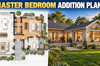 design master bedroom addition plans professional autocad layouts