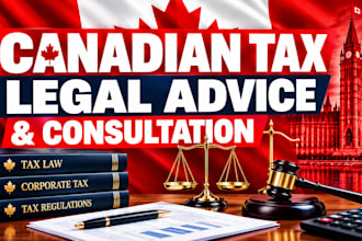 provide canadian tax legal advice and consultation for your tax matter