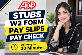 do stubs and w2 for you and your employee