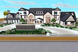 make affordable custom bloxburg builds
