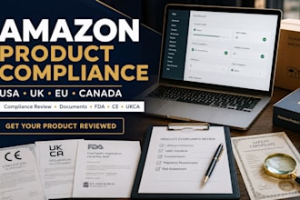 review and resolve amazon product compliance issues for USA UK eu canada