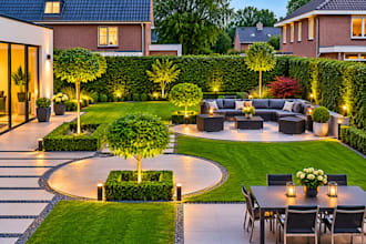 2d landscape design, garden plans and outdoor space layouts