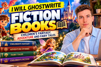 ghostwrite fiction books childrens fantasy adventure fairy tales