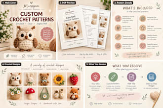 create professional crochet patterns