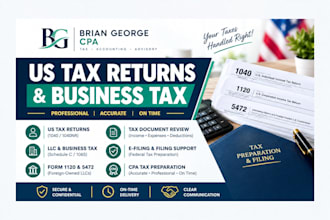 do US tax filing, US tax returns, llc tax, business tax 1120 5472 1040 cpa