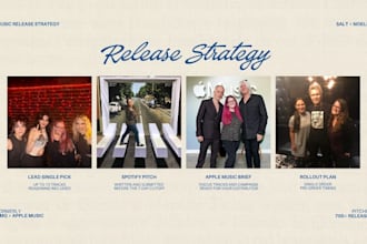 build your music release strategy and rollout timeline