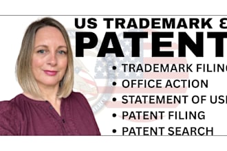 be your US licensed trademark patent filing office action sou