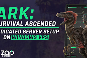 set up an ark survival ascended server