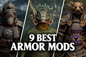 custom modded armor and weapons for your skyrim adventures