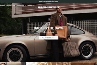 design shopify clothing website clothing store streetwear website