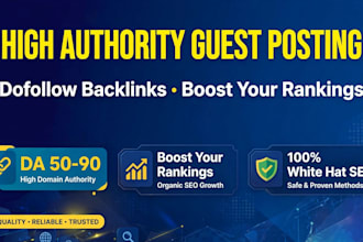 do high authority guest posting with dofollow backlinks