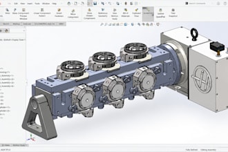do jigs and fixture cad design, cnc milling and 3 to 5 axis cnc machining