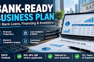 create a business plan for bank loans and investors