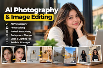 create ai photography and edit realistic photos
