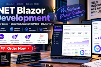 create and optimize blazor and dot net web app