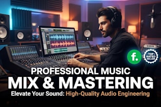 do professional vocal tuning mixing and mastering for your urban song