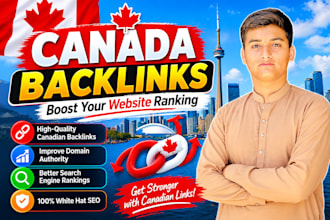 build high quality canada backlinks for SEO strategy