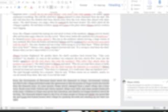 proofread and edit your book without ai and I will track all changes