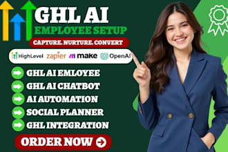 gohighlevel ai employee ghl chatbot automation social planner xero integration