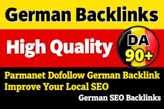 do german backlinks from high authority german sites