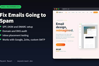 fix emails going to spam with spf dkim dmarc setup