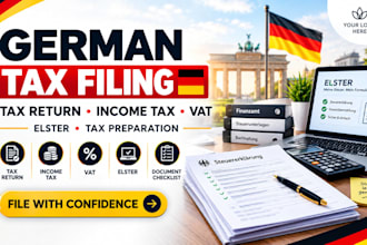 do german tax filing, tax return, income tax, vat return and elster