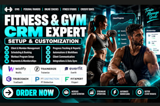setup gym crm wodify crm trainerize everfit truecoach crm pt distinction crm API