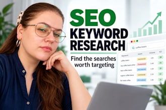 do SEO keyword research and competitor analysis