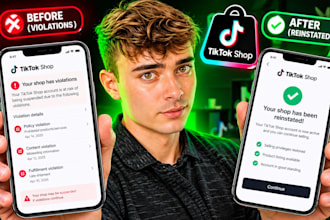 appeal tiktok shop violations reinstate tiktok suspension and permanent bans