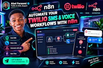 automate your twilio sms and voice integration workflows with n8n and make