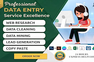be your reliable data entry assistant