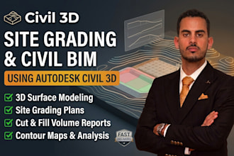do technical site grading and civil bim services