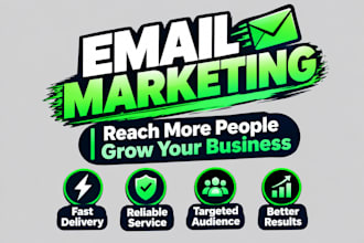 do bulk email blast, email marketing and email marketing campaign