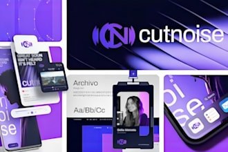 design a modern minimalist business logo, brand identity, and branding kit